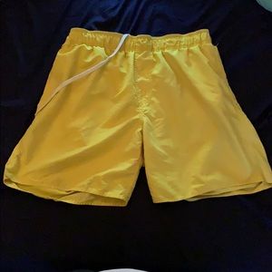 Yellow Swim Trunks 🌊